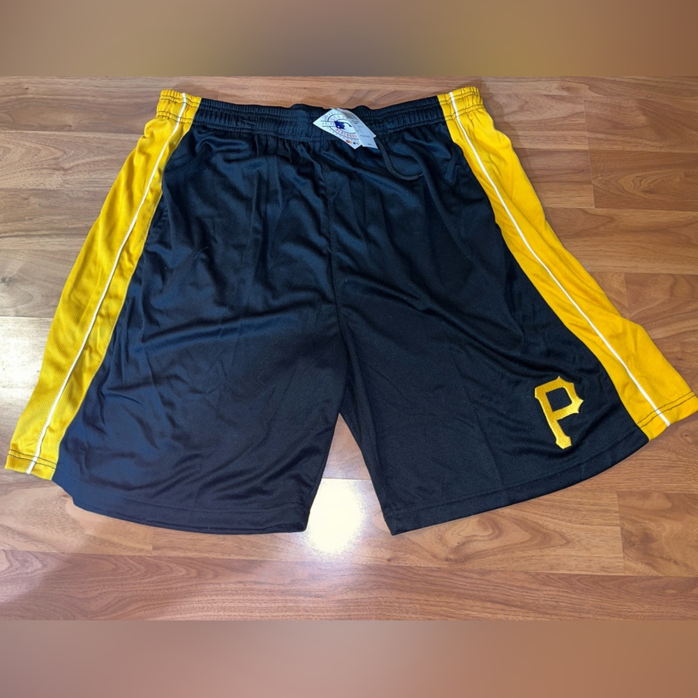 Pittsburgh Pirates Men’s Big & Tall Black Mesh 2XL Tall 2XLT - NEW